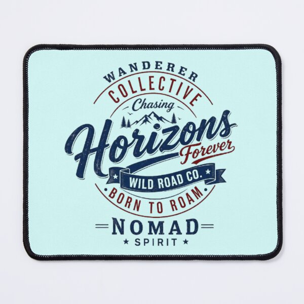 Item preview, Chasing Horizons Forever – Born to Roam Vintage Adventure Travel designed and sold by Williams Anderson.