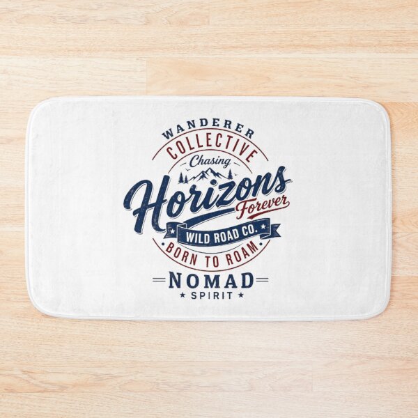 Item preview, Chasing Horizons Forever – Born to Roam Vintage Adventure Travel designed and sold by Williams Anderson.