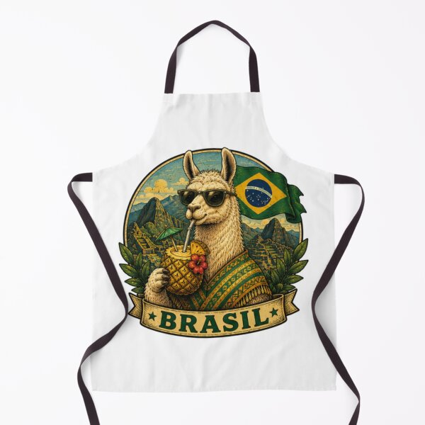 Item preview, Cool Llama disfrutando de una Piña Colada designed and sold by JonysCreativeDesigns.