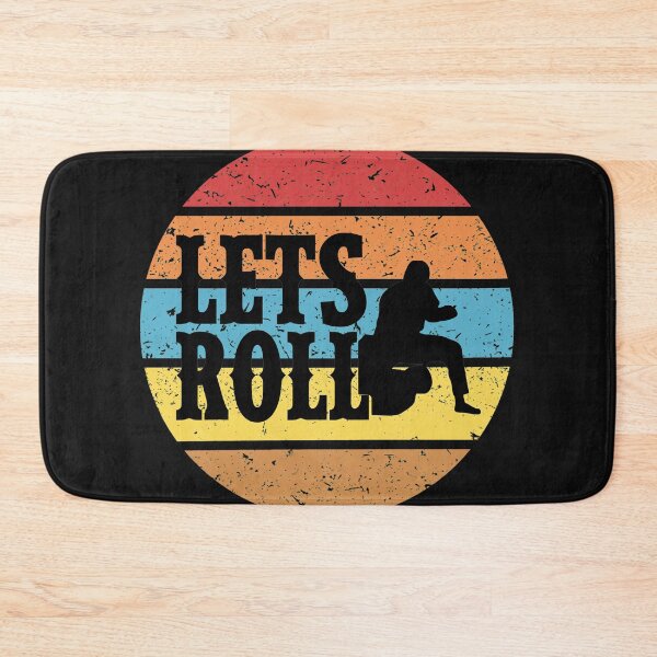 Item preview, Retro Lets Roll Jiu Jitsu Grappling Silhouette designed and sold by TeeParteaArt.