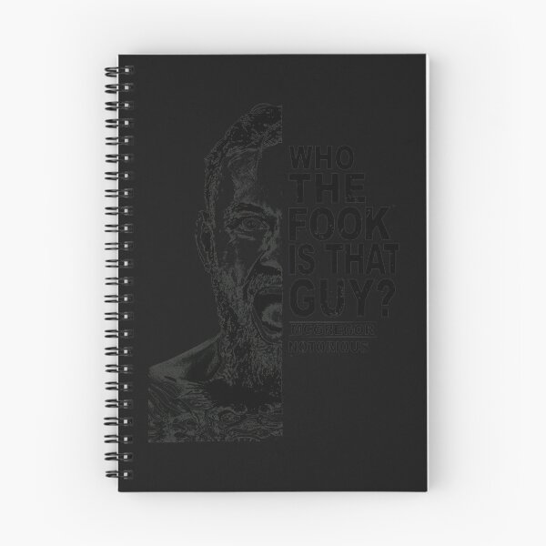 Item preview, Who The Fook Is That Guy Notorious MMA Art designed and sold by TeeParteaArt.