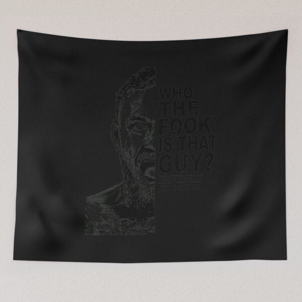 Item preview, Who The Fook Is That Guy Notorious MMA Art designed and sold by TeeParteaArt.