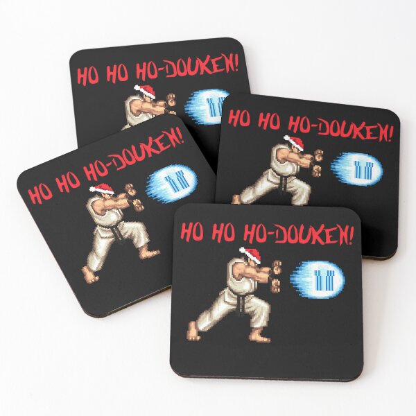 Item preview, Pixel Martial Artist Santa Hat Energy Attack Present designed and sold by daluxchin.