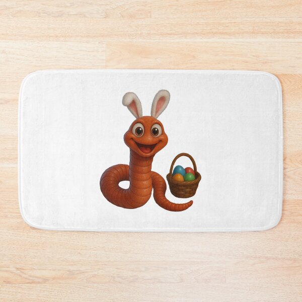 Item preview, Easter Earthworm designed and sold by Sillytoe.