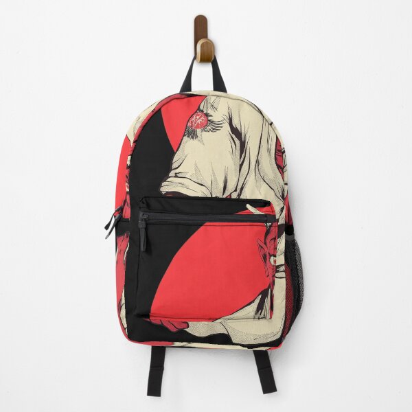 Item preview, Red Oni Martial Arts Meditating Demon designed and sold by TeeParteaArt.