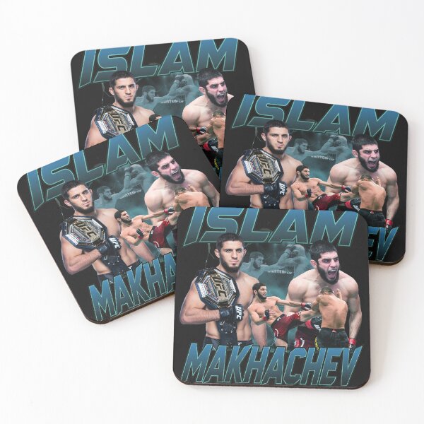 Item preview, Islam Makhachev Vintage Combat Athlete Collage designed and sold by TeeParteaArt.