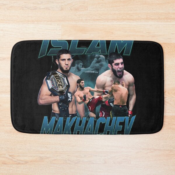 Item preview, Islam Makhachev Vintage Combat Athlete Collage designed and sold by TeeParteaArt.