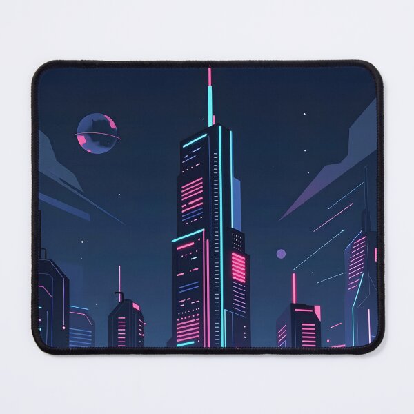 Item preview, Cyberpunk Cityscape designed and sold by John-NW-Shop.
