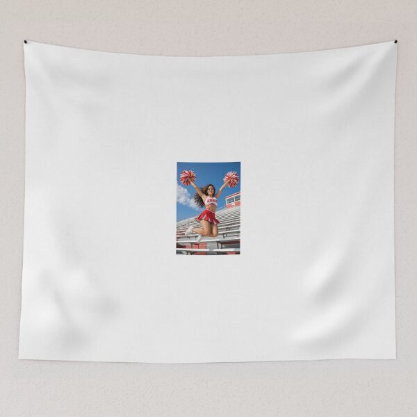 Item preview, Cheerleader jumps with pom poms amigo designed and sold by CathryneDelamort.