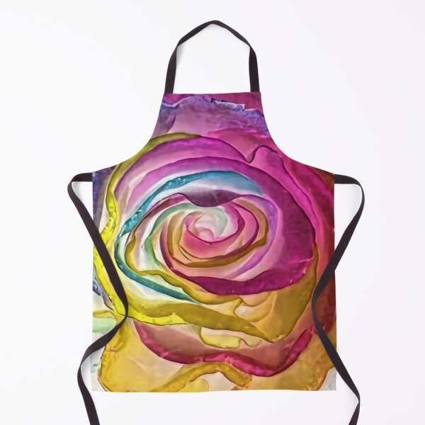Item preview, Pastel Rainbow Rose Close-up designed and sold by ELF2.