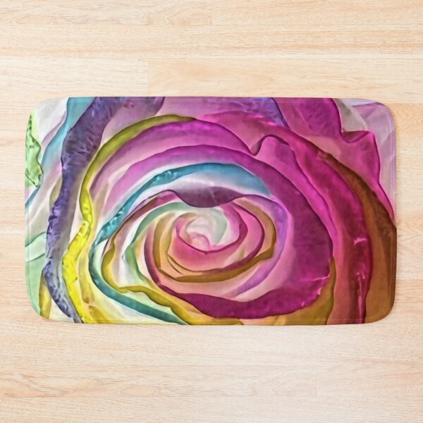 Item preview, Pastel Rainbow Rose Close-up designed and sold by ELF2.