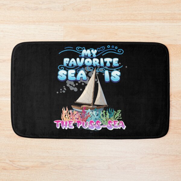 Item preview, My Favorite Sea is The Puss-sea Funny Adult Design designed and sold by DarkRelicStudio.