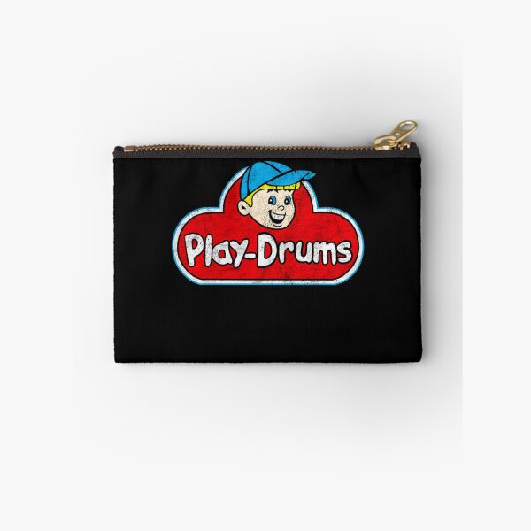 Item preview, Drummer Play Drums Vintage Logo designed and sold by AnalogAnxiety.