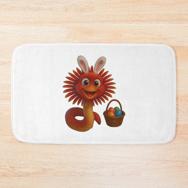Item preview, Easter Feather Duster Worm designed and sold by Sillytoe.