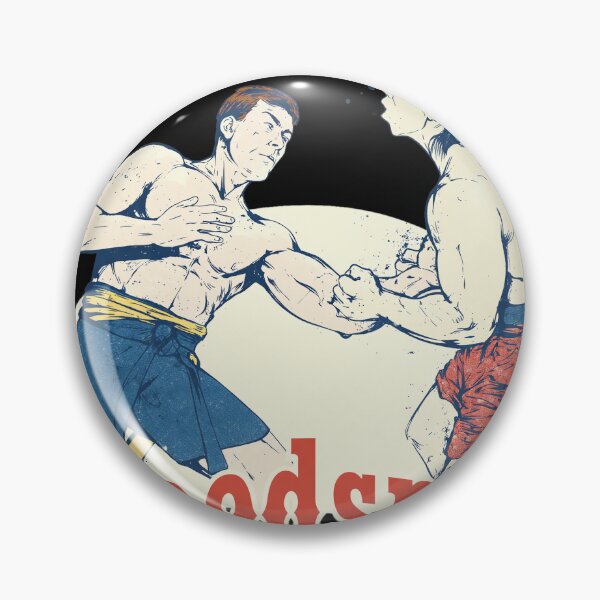Item preview, Arte clásico de la pelea final de Kumite de Bloodsport designed and sold by TypoEmporium.