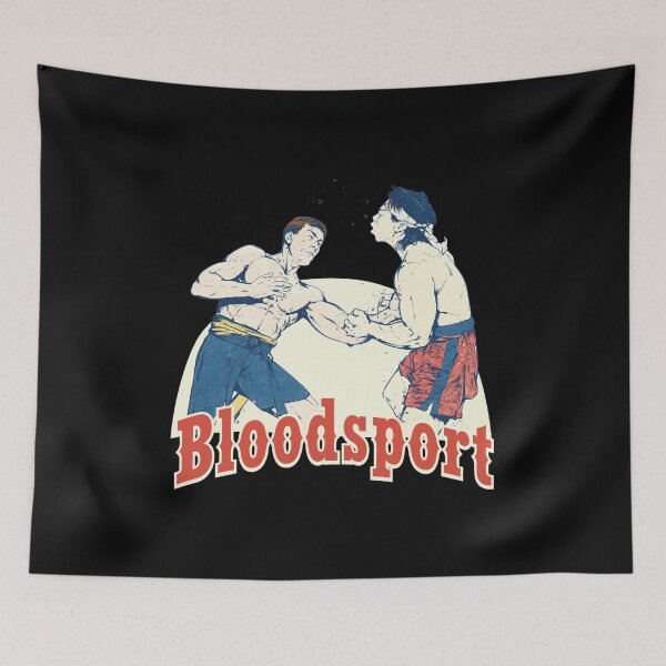 Item preview, Bloodsport Kumite Final Fight Vintage Art designed and sold by TypoEmporium.