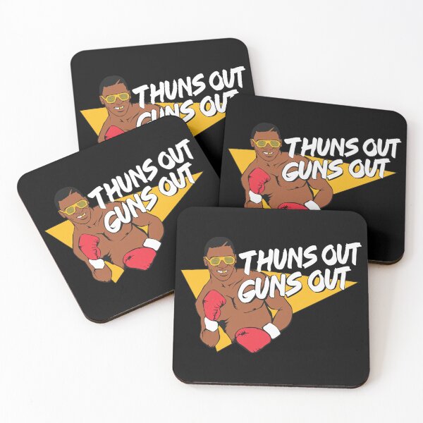 Item preview, Thuns Out Guns Out Retro Boxing Parody designed and sold by TypoEmporium.