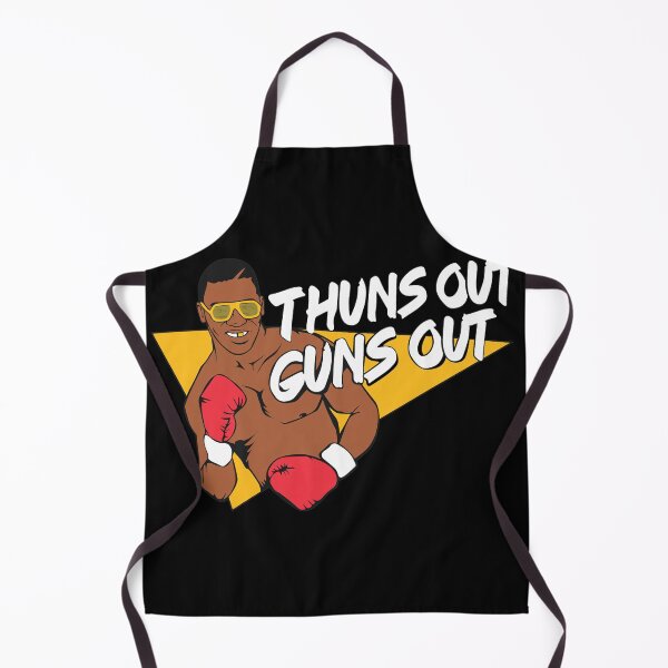 Item preview, Thuns Out Guns Out Retro Boxing Parody designed and sold by TypoEmporium.