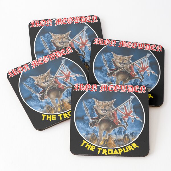 Item preview, Iron Meowden The Troopurr Cat Parody designed and sold by TypoEmporium.