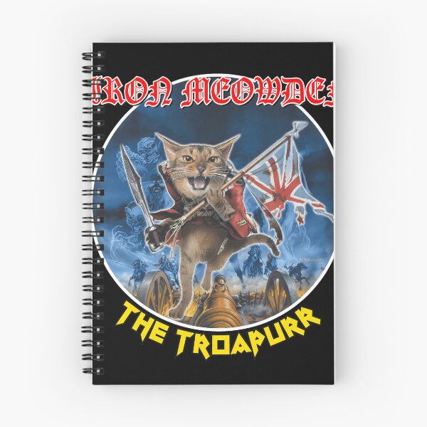 Item preview, Iron Meowden The Troopurr Cat Parody designed and sold by TypoEmporium.