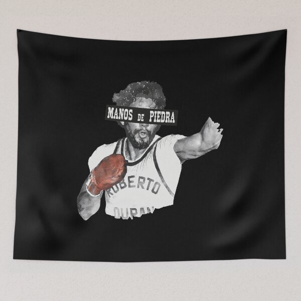 Item preview, Manos de Piedra Hands of Stone Boxing Legend designed and sold by TypoEmporium.