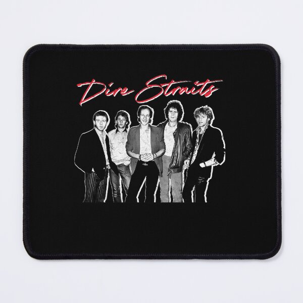Item preview, Monochrome 1980s Rock Band Members Red Brush Stroke designed and sold by AidanSRybicki.