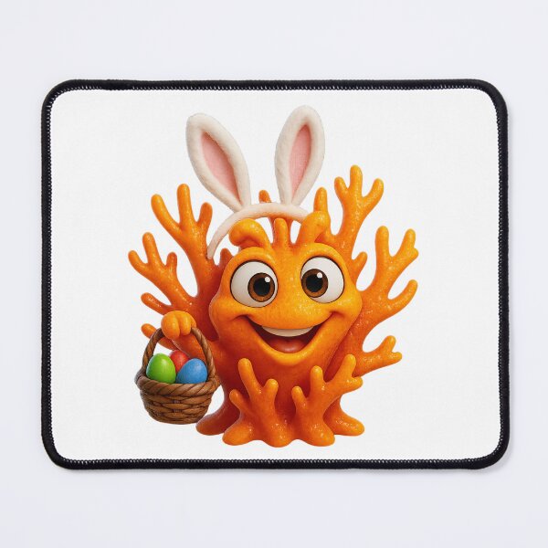 Item preview, Easter Fire Coral designed and sold by Sillytoe.
