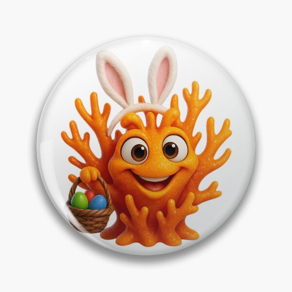 Item preview, Easter Fire Coral designed and sold by Sillytoe.
