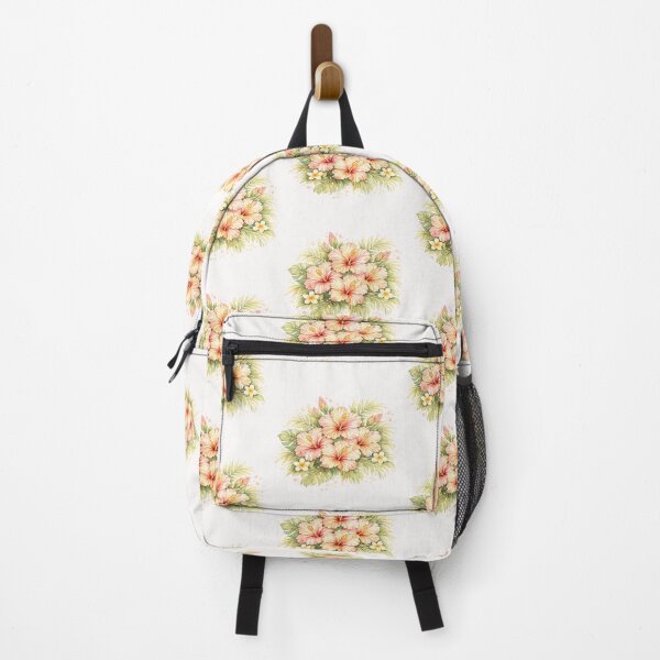 Item preview, Summer Bloom Hibiscus Bouquet | Watercolor Tropical Floral Art | Botanical Flower Illustration designed and sold by Nolmo.