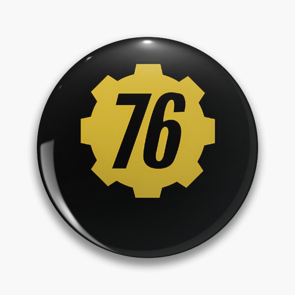 Item preview, Yellow Gear Insignia Number 76 Symbol designed and sold by Ezzedible.