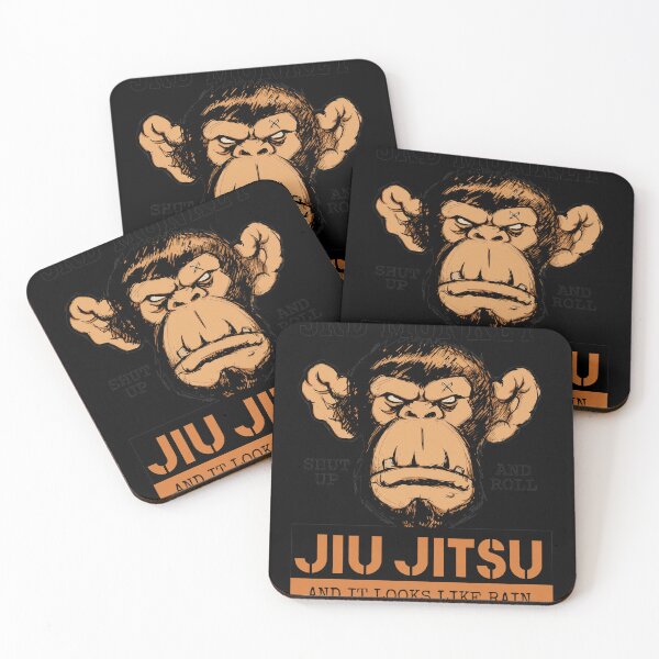 Item preview, 3rd Monkey Jiu Jitsu Shut Up and Roll designed and sold by WhimsyWephy.