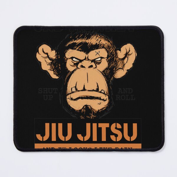 Item preview, 3rd Monkey Jiu Jitsu Shut Up and Roll designed and sold by WhimsyWephy.
