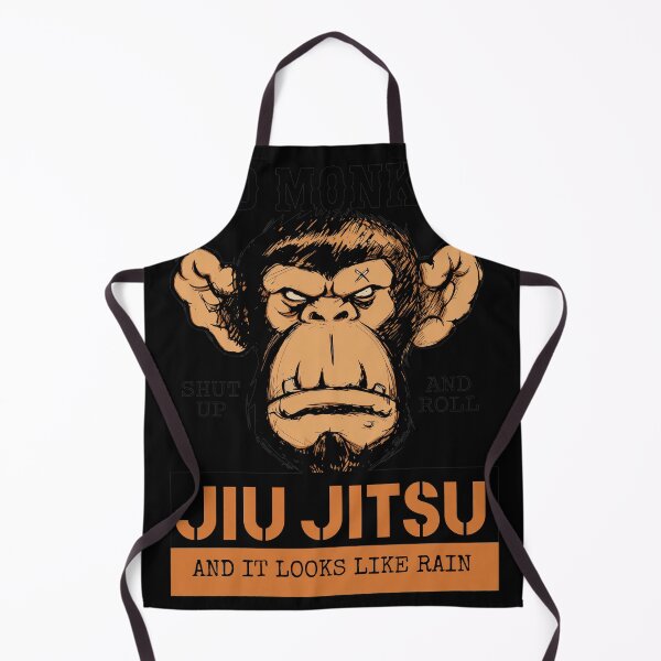Item preview, 3rd Monkey Jiu Jitsu Shut Up and Roll designed and sold by WhimsyWephy.