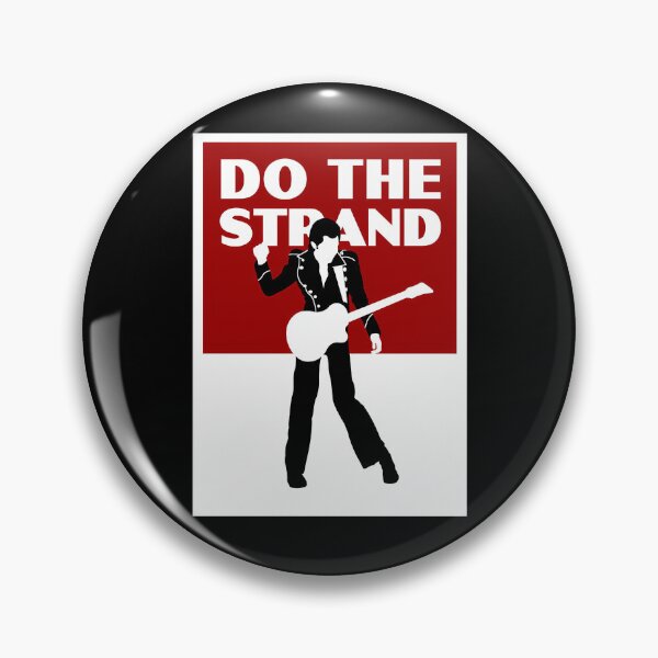 Item preview, Musician Silhouette Playing Guitar Red Square designed and sold by Estypoints.