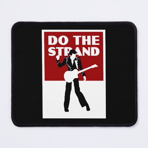 Item preview, Musician Silhouette Playing Guitar Red Square designed and sold by Estypoints.