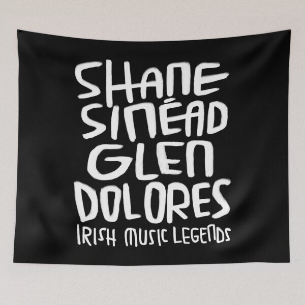 Item preview, Shane, Sinead, Glen, Dolores, Irish Music Legends designed and sold by badlydrawnbabe.