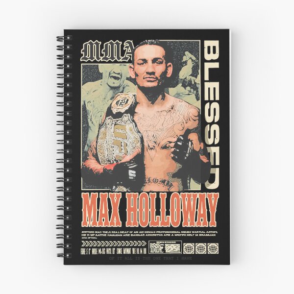 Item preview, Max Holloway Blessed MMA Champion Retro Retro designed and sold by WhimsyWephy.