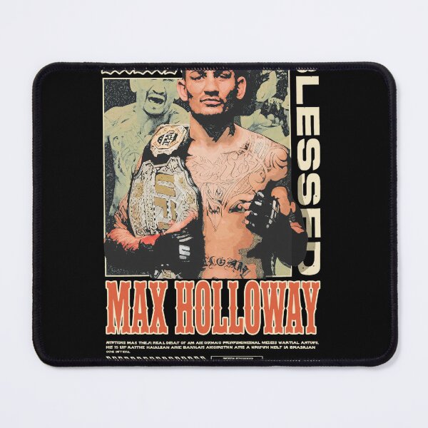 Item preview, Max Holloway Blessed MMA Champion Retro Retro designed and sold by WhimsyWephy.