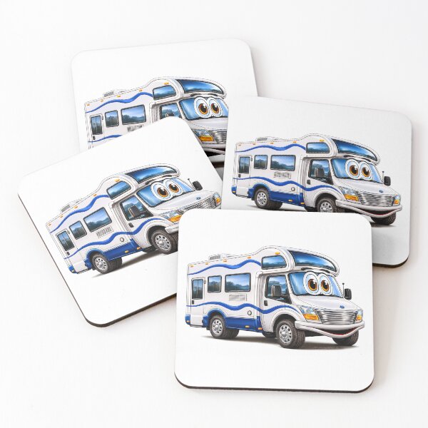 Item preview, Blue Camper Cartoon designed and sold by Scott Hayes.