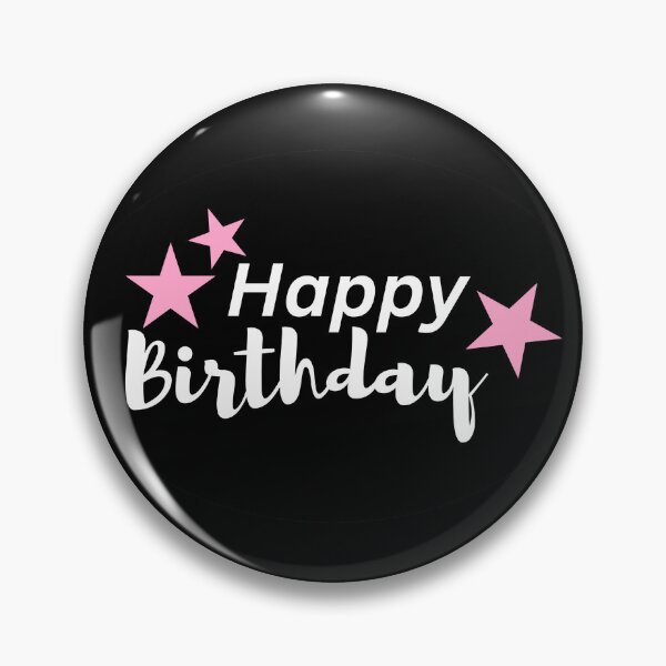 Item preview, Set 8 - Happy Birthday | Pink Stars designed and sold by JienChan26.
