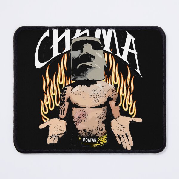Item preview, Poatan Chama Moai MMA Fighter designed and sold by WhimsyWephy.
