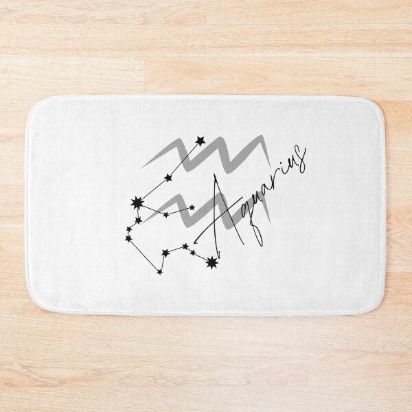 Item preview, Aquarius Zodiac Sign Constellation Minimalist Line Art designed and sold by NESTORY-Studio.