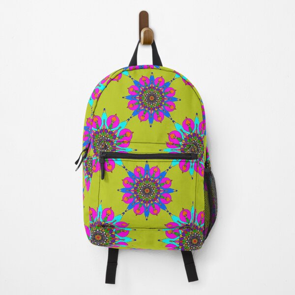 Item preview, Colorful Floral Mandala Seamless Pattern for Textile, Wallpaper and Surface Design with Geometric Symmetry designed and sold by MeawExoplanet.