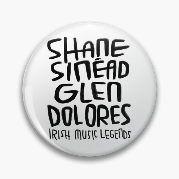 Item preview, Shane, Sinead, Glen, Dolores, Irish Music Legends designed and sold by badlydrawnbabe.