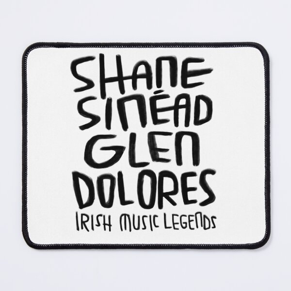 Item preview, Shane, Sinead, Glen, Dolores, Irish Music Legends designed and sold by badlydrawnbabe.
