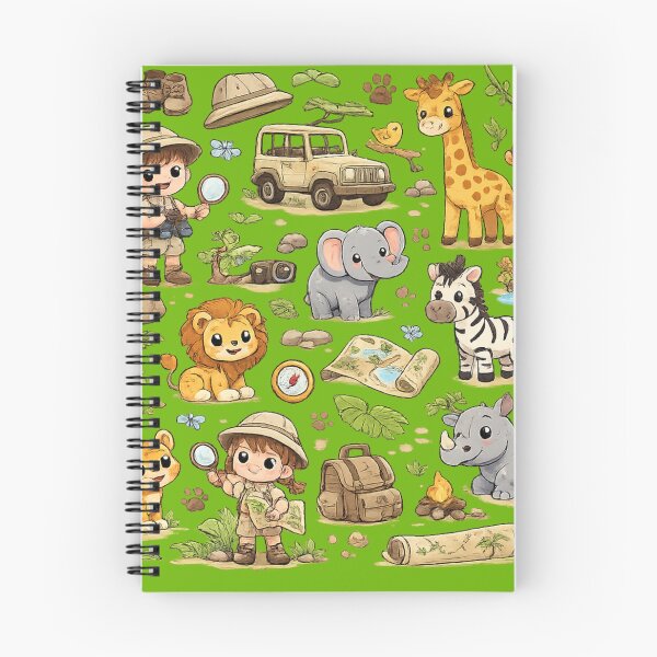 Item preview, cute safari animals designed and sold by DreamPrint Collective.
