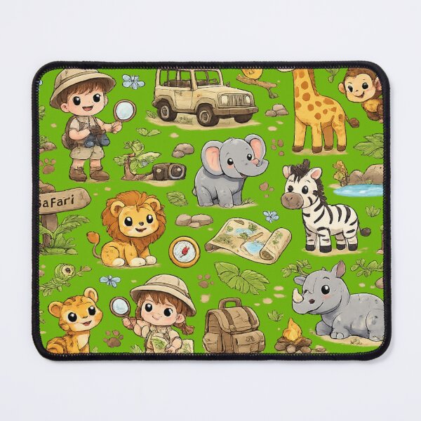 Item preview, cute safari animals designed and sold by DreamPrint Collective.
