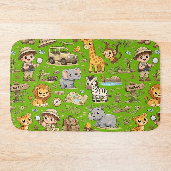 Item preview, cute safari animals designed and sold by DreamPrint Collective.