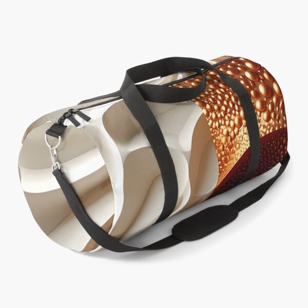 Item preview, Swirling Abstract Contrast in Copper and White  designed and sold by Vicky Brago-Mitchell®.