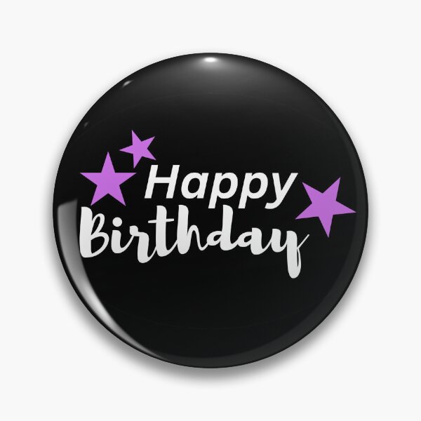 Item preview, Set 8 - Happy Birthday | Purple Stars designed and sold by JienChan26.